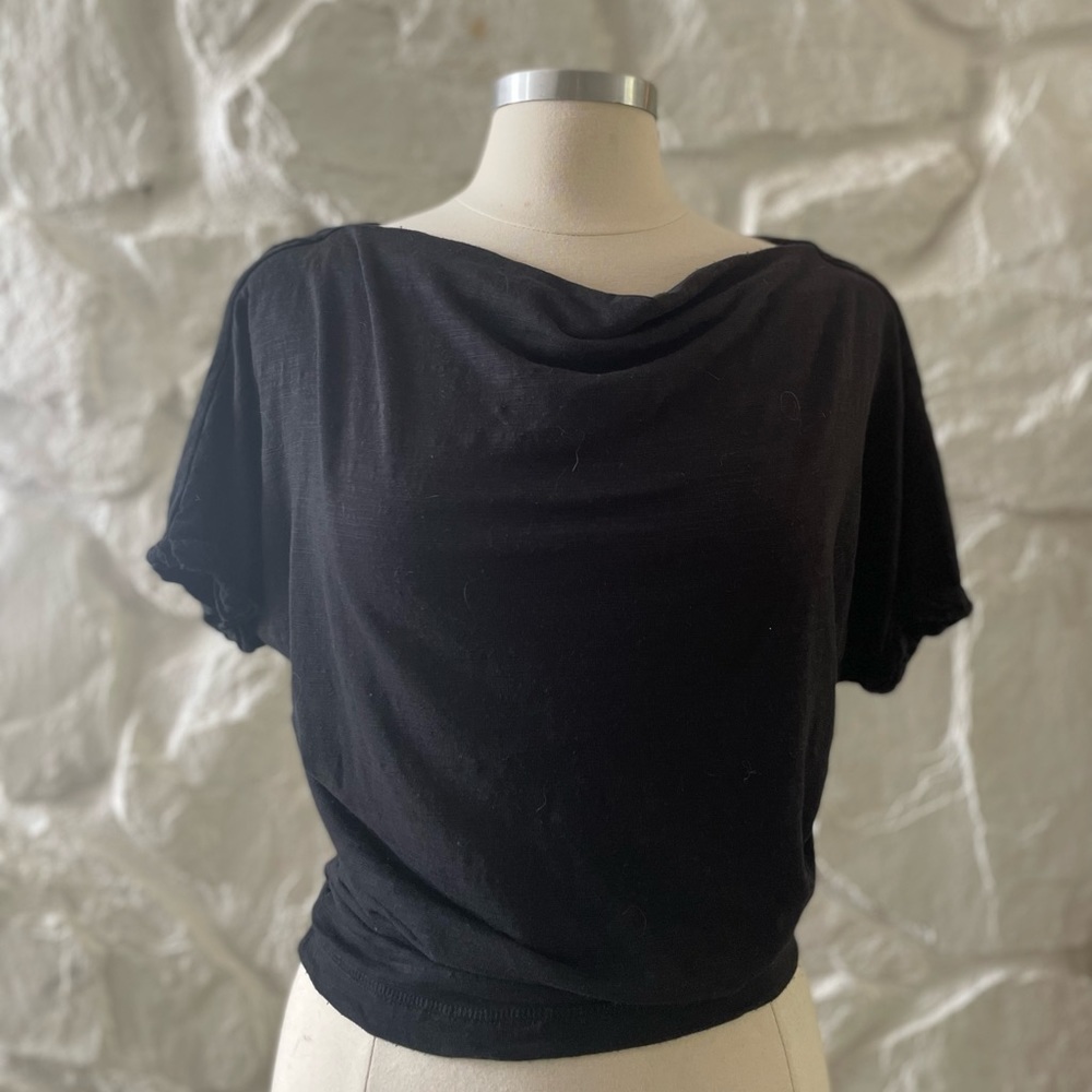 FP We The Free Black Astrid Tee XS/S - Picture 2 of 10